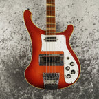 1972 Rickenbacker 4001 Bass Guitar in Fireglo