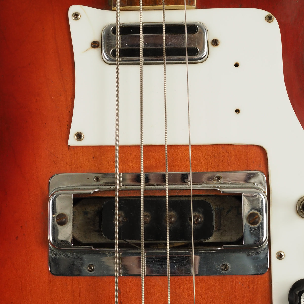 1972 Rickenbacker 4001 Bass Guitar in Fireglo