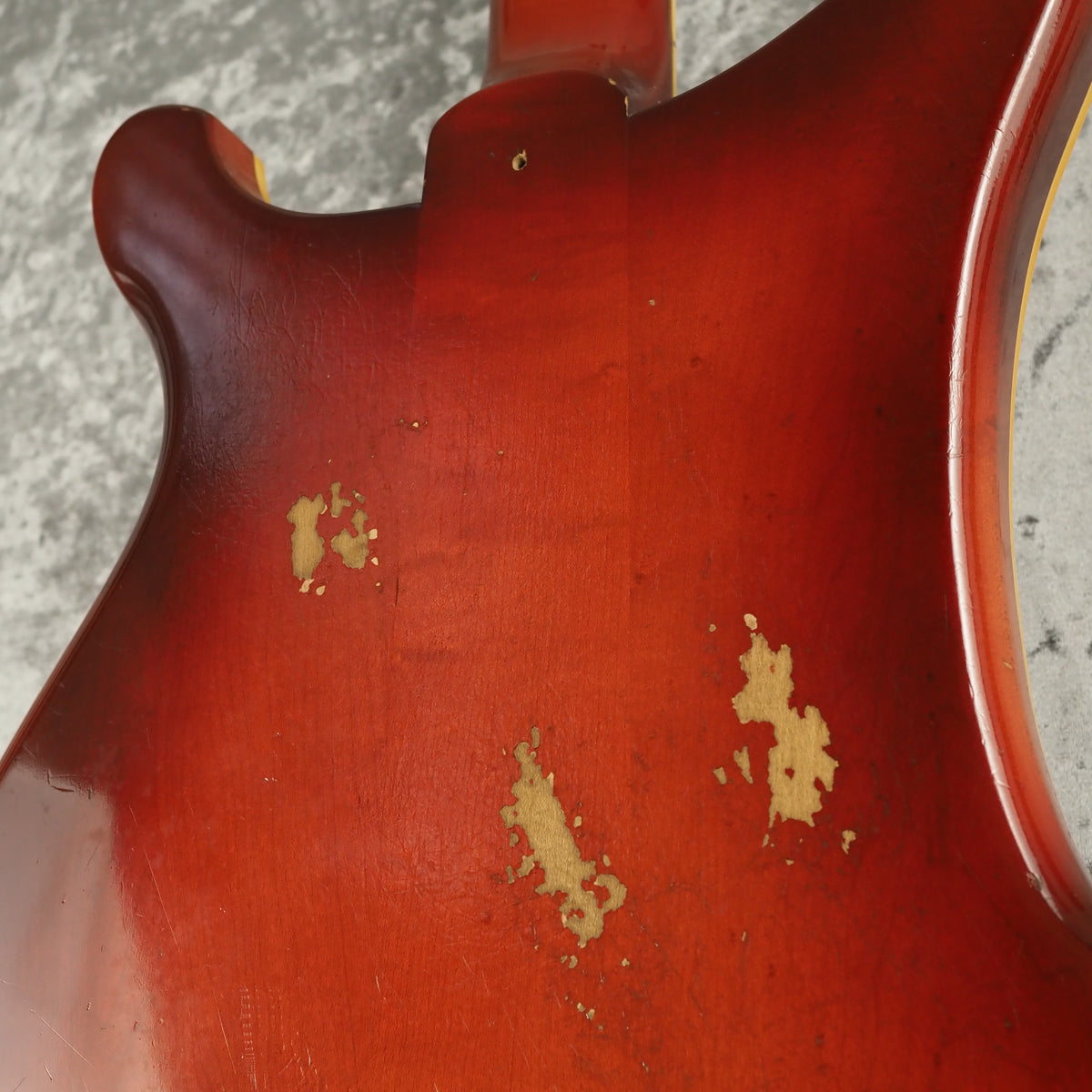 1972 Rickenbacker 4001 Bass Guitar in Fireglo