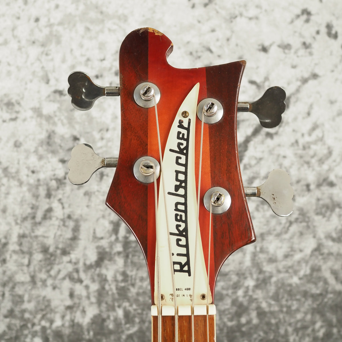 1972 Rickenbacker 4001 Bass Guitar in Fireglo