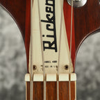 1972 Rickenbacker 4001 Bass Guitar in Fireglo