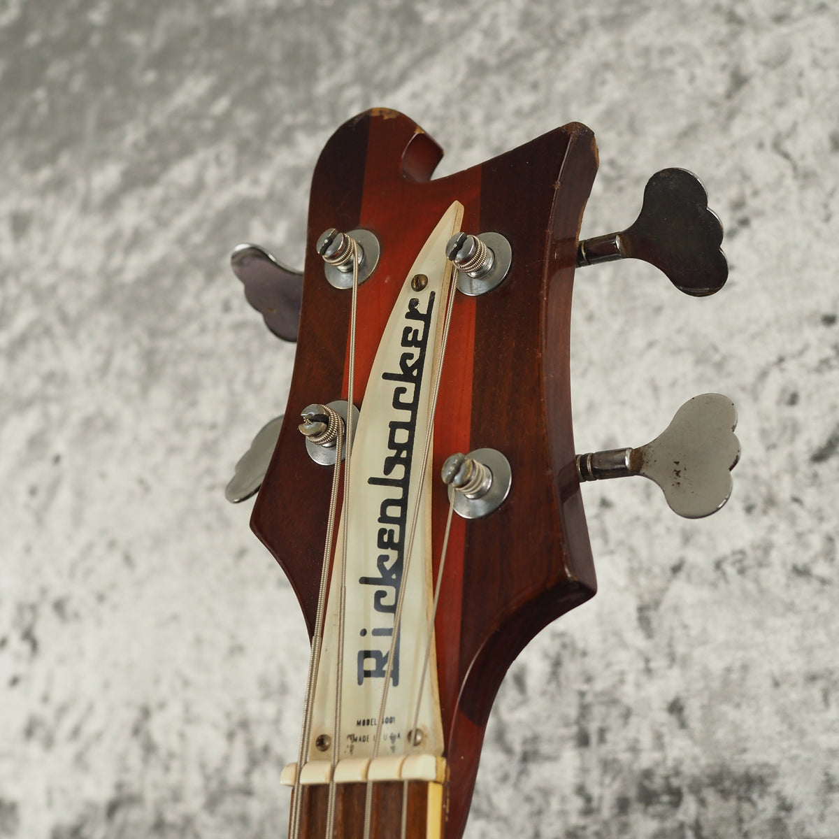 1972 Rickenbacker 4001 Bass Guitar in Fireglo