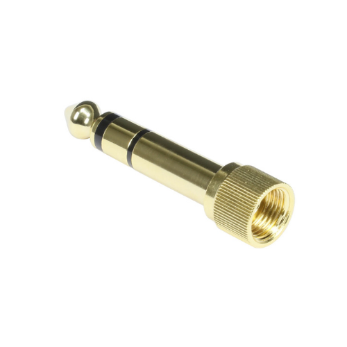 Pig Hog PA-ST35THRD 3.5mm(F)-1/4″(M) Stereo Adapter threaded
