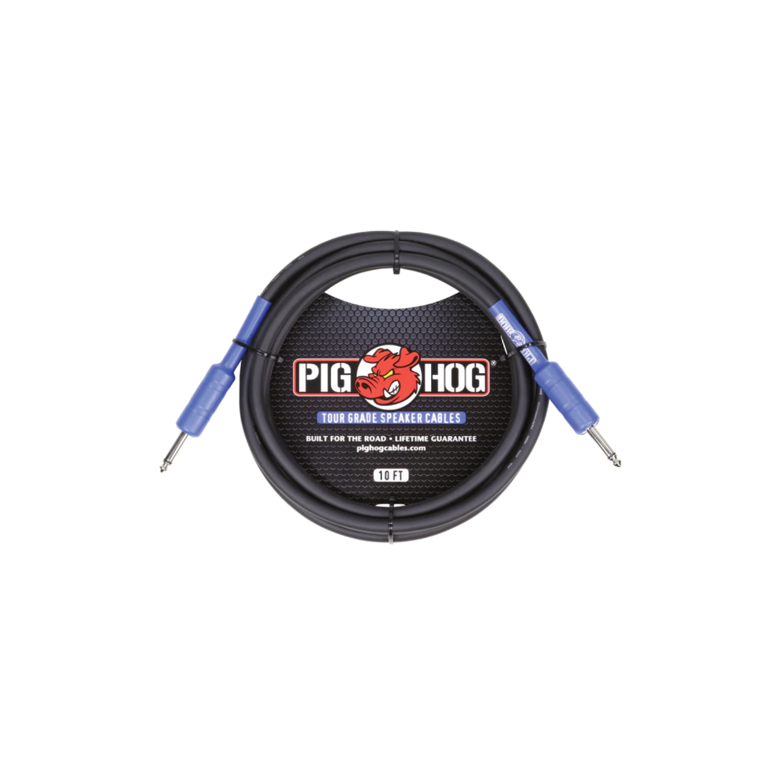 Pig Hog PHSC10 10ft (14 gauge wire) Speaker Cable
