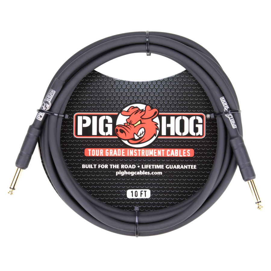 Pig Hog PH10 10 ft Instrument Cable