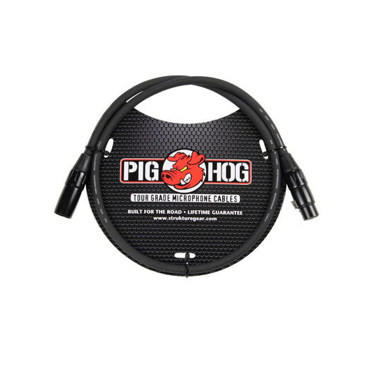 Pig Hog PHM3 8mm Mic Cable, 3ft XLR