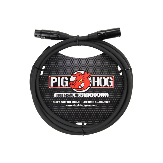 Pig Hog PHM6 8mm Mic Cable, 6ft XLR