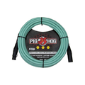 Pig Hog PHMH20SG Hex Series Mic Cable, 20ft – Seafoam Green