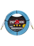 Pig Hog PHSH186DB Hex Series Silent Cable 18.6 ft Daphne Blue