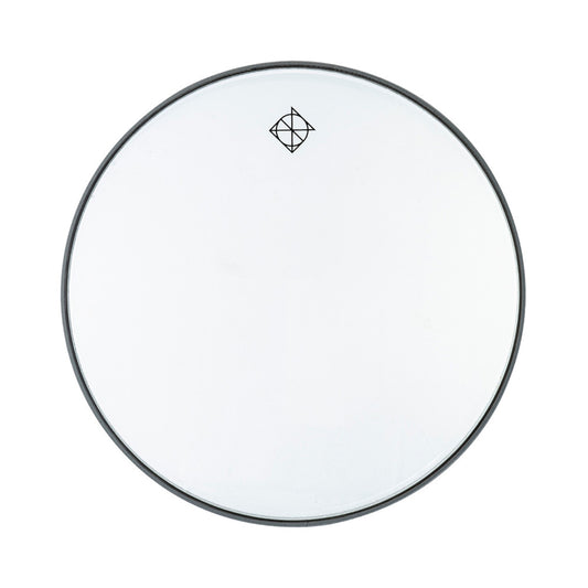 Dixon Clear Drum Head with Logo (14")