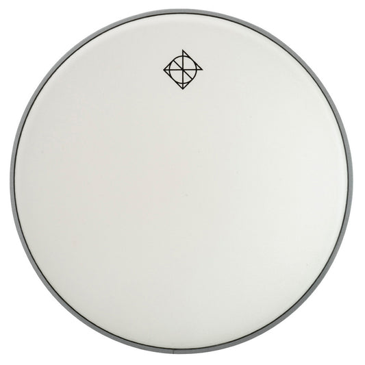 Dixon Bass Drum Head with Muffler Ring, White Coated, Resonant Side (22")