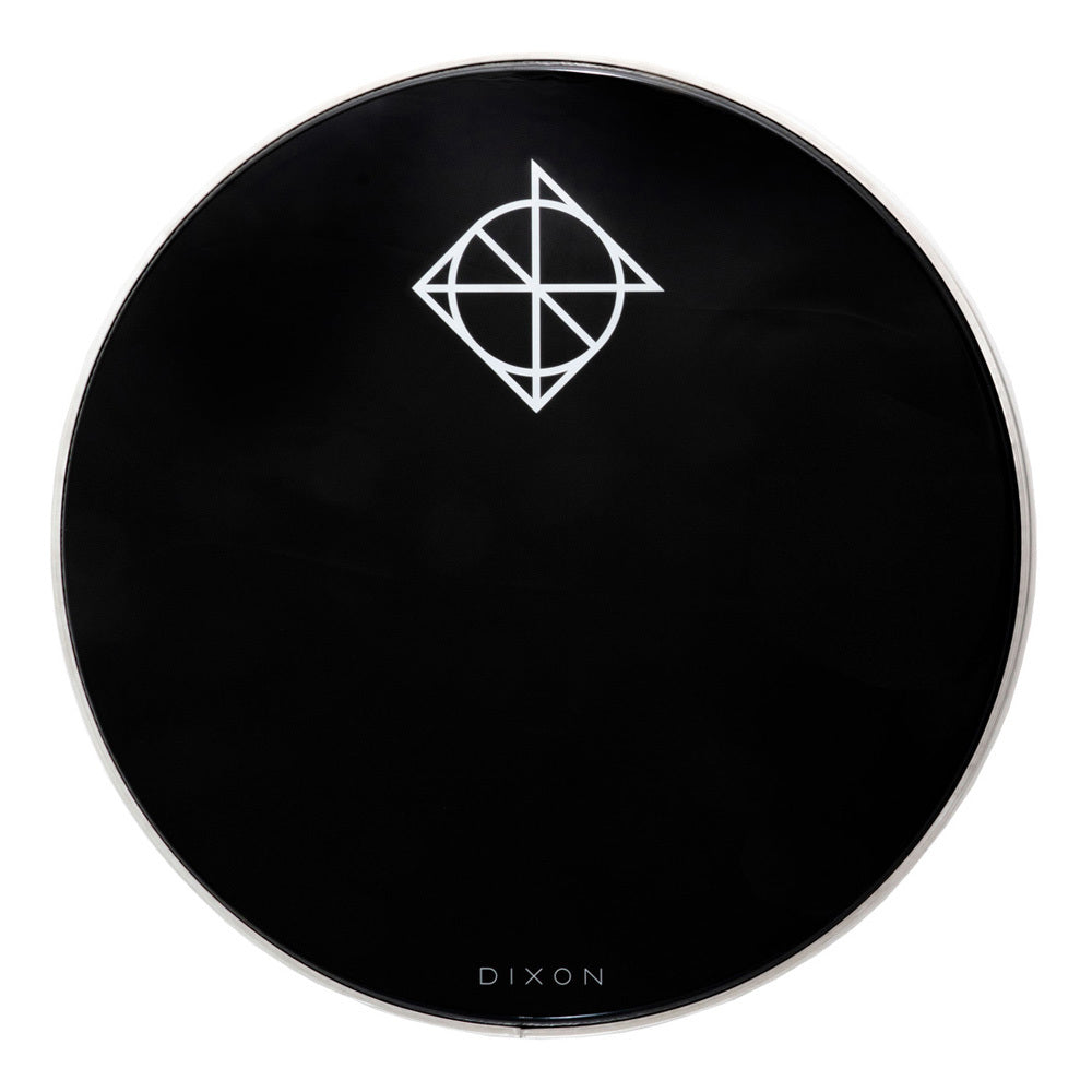 Dixon Bass Drum Head Black with Muffler Ring, Resonant Side (20")