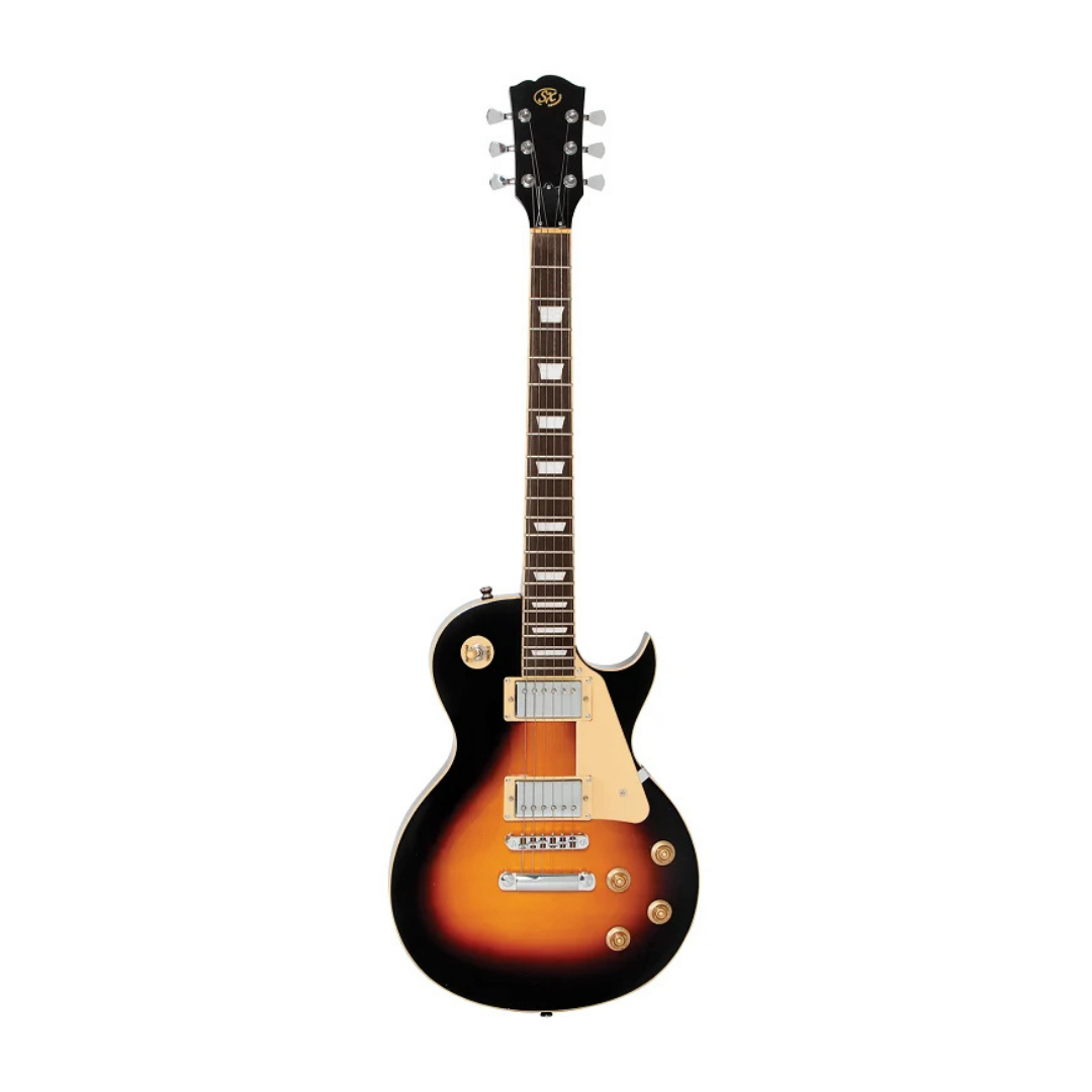 Beginner Packs: SX Right-Handed 4/4-Sized LP-Style Electric Guitar Pack with SX 10w Amp