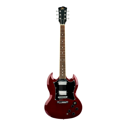 Beginner Packs: SX 4/4-Sized SG-Style Electric Guitar Pack with SX 10w Amp