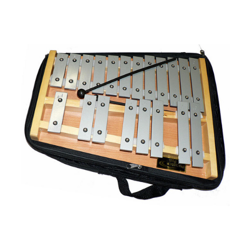 Percussion Plus PP4020 20-Note Glockenspiel with Natural Wood Frame & Bag