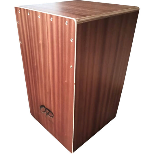 Opus Percussion PPCAJONSAP Wooden Cajon in Sapele with Deluxe Carry Bag