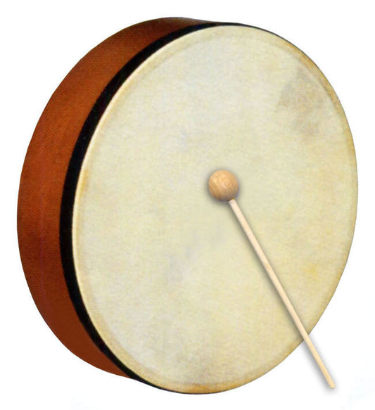 Percussion Plus PPMHD10 10" Handheld Frame Drum with Wooden Beater