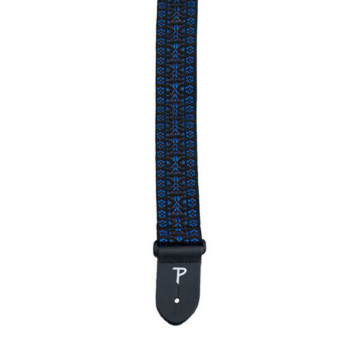 Perris PS289 2" Poly Pro "Hootenanny' Guitar Strap with Leather ends