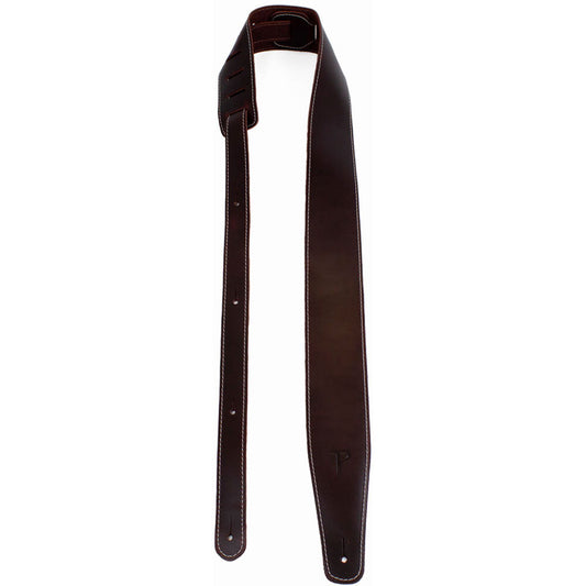 Perris PS7053 2.5" Baseball Leather Guitar Strap in Wine
