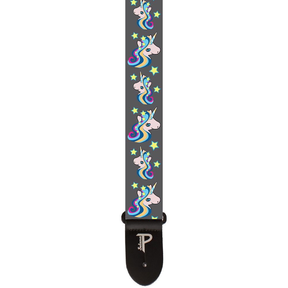 Perris Polyester Guitar Strap - Cute Unicorns