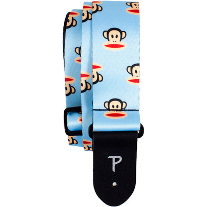 Perris PS8300 2" Polyester "Paul Frank - Julius on Sky Blue" Licensed Guitar Strap