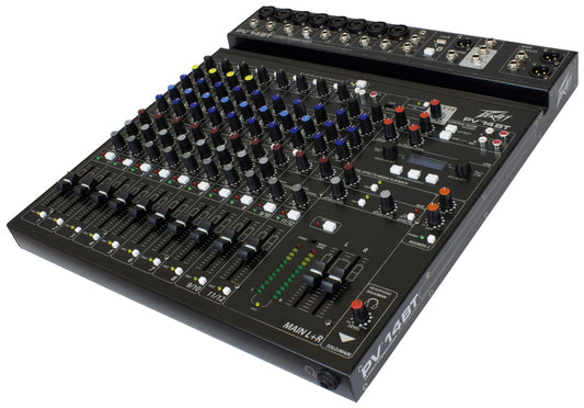 Peavey PV14BT PV Series "PV-14BT" Compact 14-Channel Mixer with Bluetooth