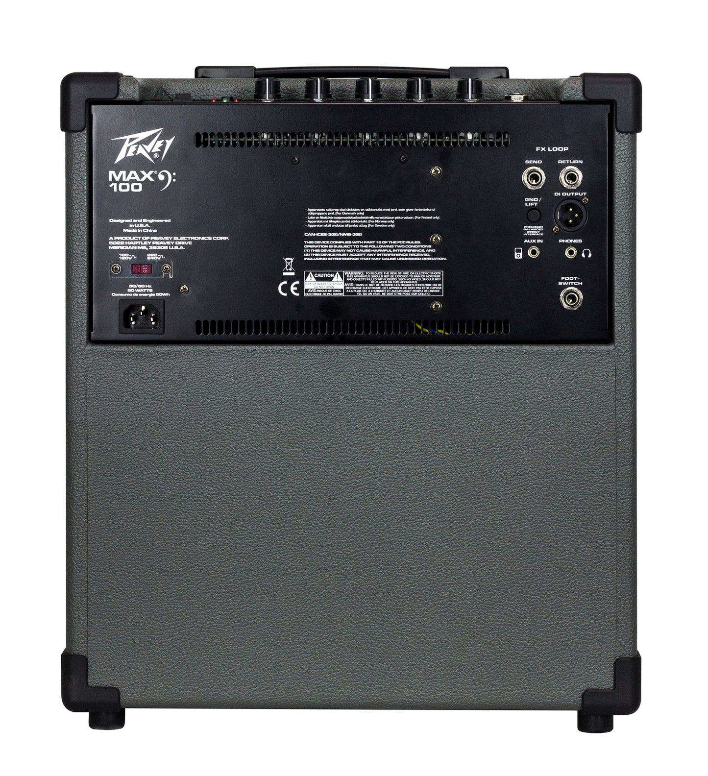 Peavey PVMAX100 MAX Series "MAX100" Bass Amp Combo 100-Watt 1x10"