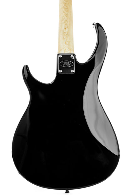 Peavey PVMILEST4BLK Milestone Series 4 String Bass Guitar in Black
