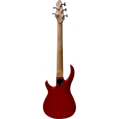 Peavey PVMILEST5RED Milestone Series 5-String Bass Guitar in Red