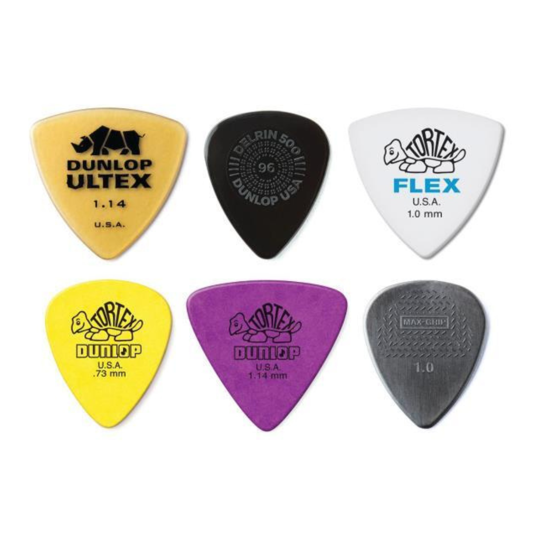 Dunlop Variety Bass Picks (6 Pack)