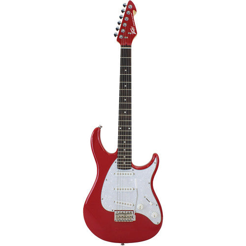 Peavey PVRAPCUSRED Raptor Custom Series Electric Guitar in Red (3SC)