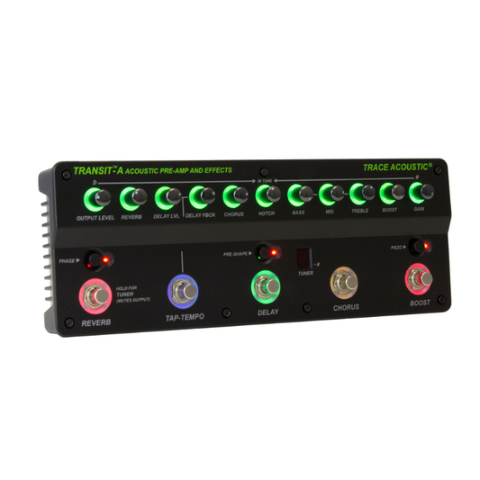 Trace Elliot Transit Series "Transit A" Acoustic Preamp with Effects Pedal