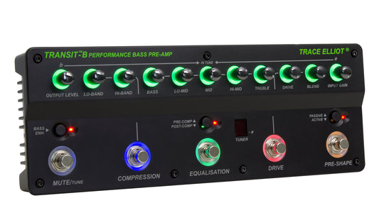 Trace Elliot Transit Series "Transit B" Bass Preamp with Effects Pedal