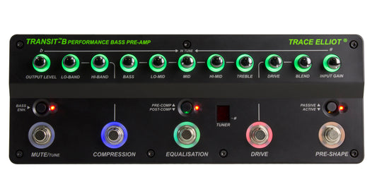 Trace Elliot Transit Series "Transit B" Bass Preamp with Effects Pedal