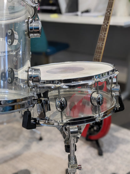 Kirchhoff Schlagwerk Clear Acrylic 5 Piece Drum Kit