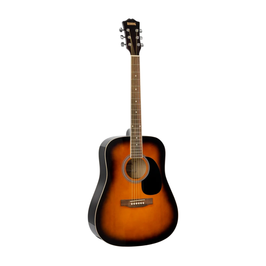 Beginner Packs: Redding 4/4-Sized Dreadnought Acoustic Guitar