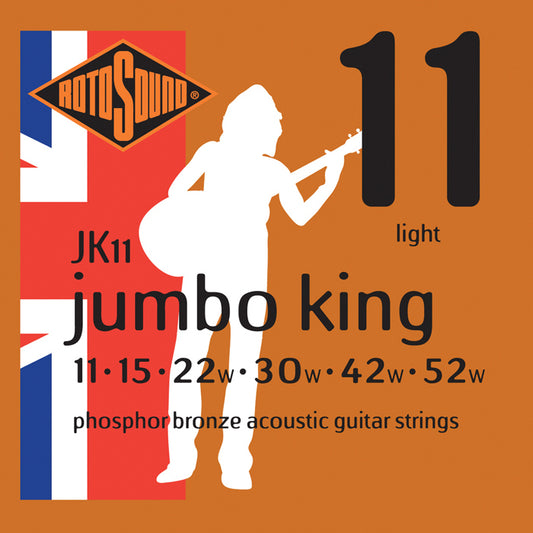 Rotosound Jumbo King Phosphor Bronze Acoustic Strings (Assorted Gauges)