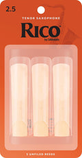 Rico Reeds RKA0325 2.5 Tenor Saxophone (3 Pack)