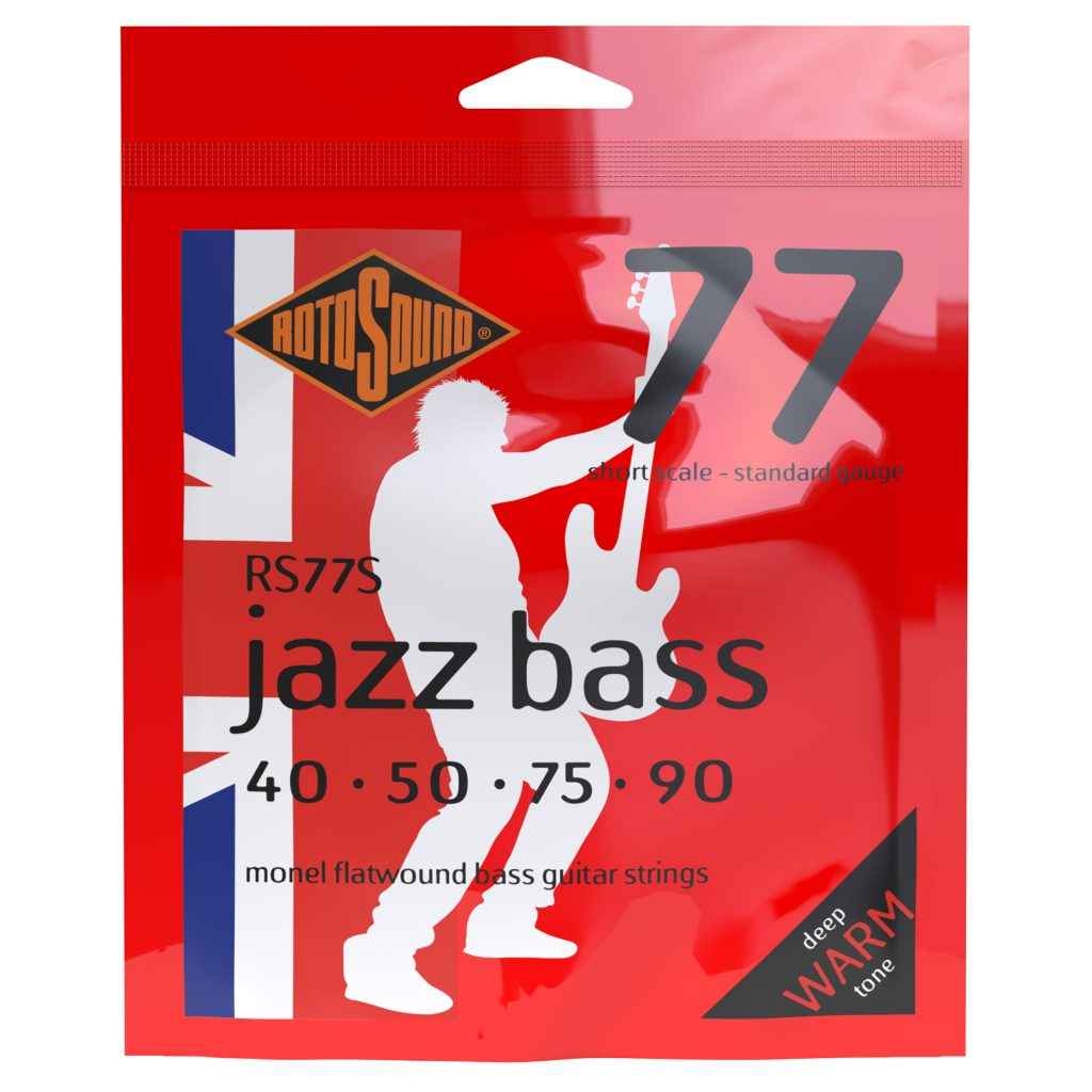 Rotosound RS77S Short Scale Jazz Bass 77 Monel Flatwound Strings (40-90)