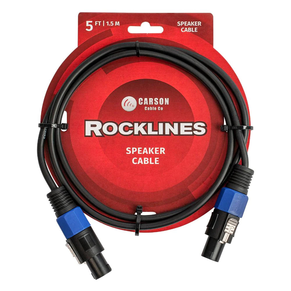 Carson Rocklines Speaker Cable (Assorted Lengths)