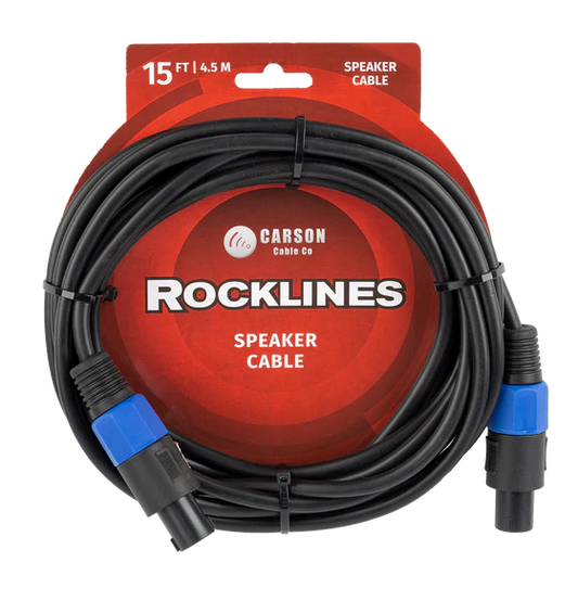 Carson Rocklines RSN15 15ft Speaker Cable