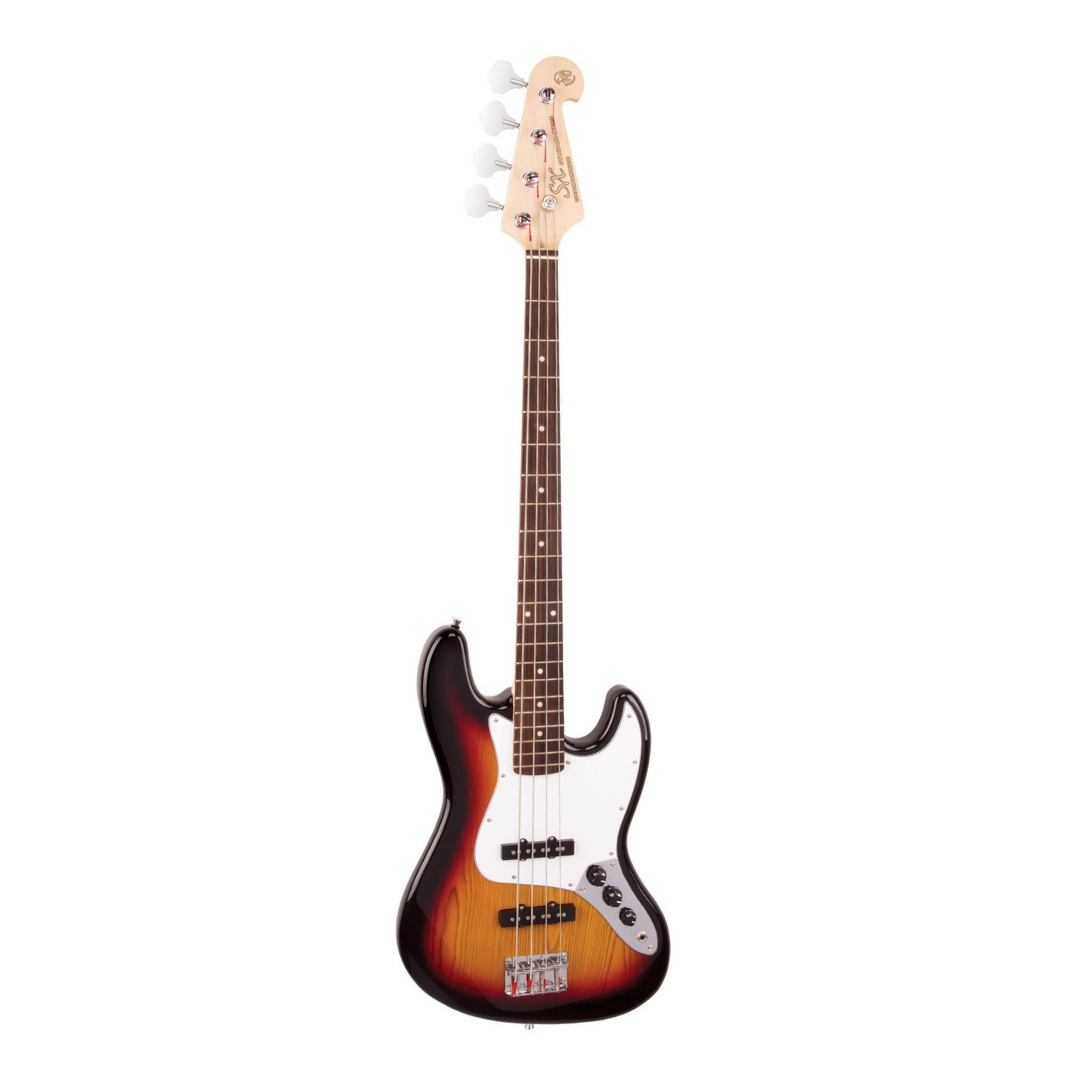 Beginner Packs: SX 4/4-Sized JB-Style Electric Bass Guitar Pack