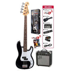Beginner Packs: SX 3/4-Sized PB-Style Bass Guitar Pack with SX 10w Amp