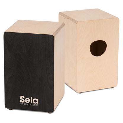Sela Primera Cajon Bundle in Black Finish
