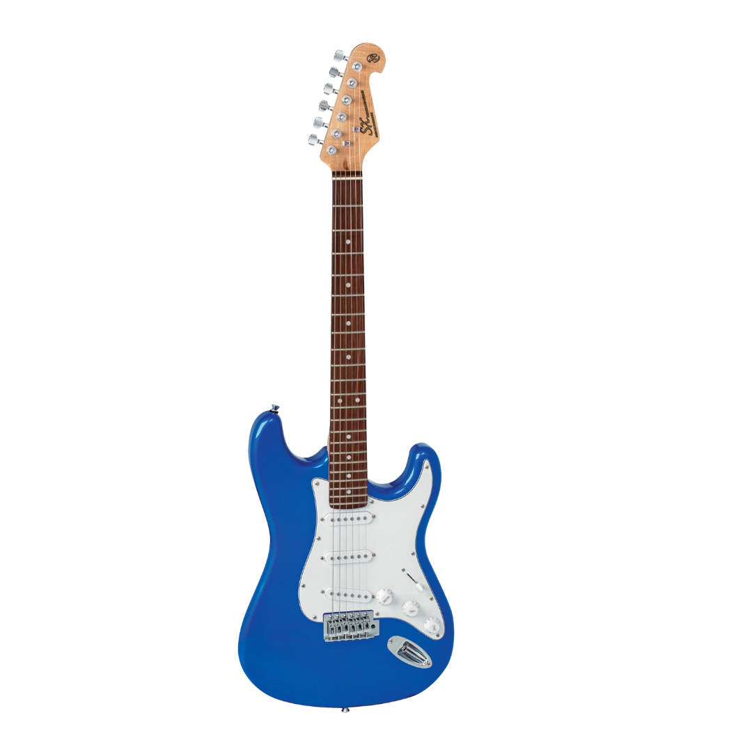 Beginner Packs: SX 4/4-Sized ST-Style Electric Guitar Pack with SX 10w Amp