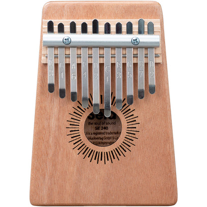 Sela 10-Key Mahogany Kalimba Sound Effect in Natural
