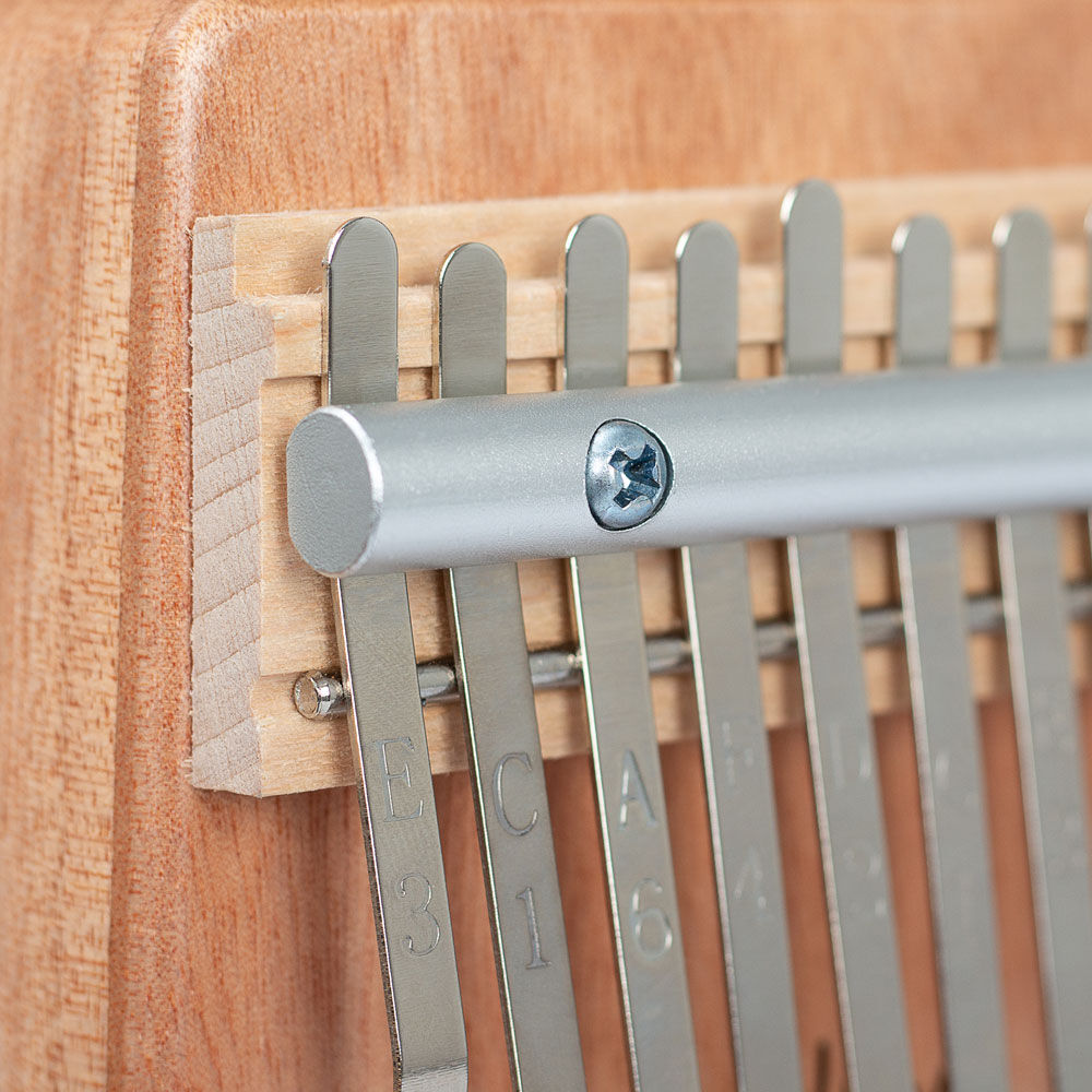 Sela 10-Key Mahogany Kalimba Sound Effect in Natural