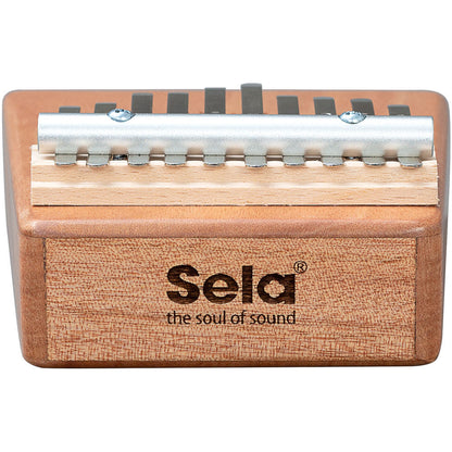 Sela 10-Key Mahogany Kalimba Sound Effect in Natural
