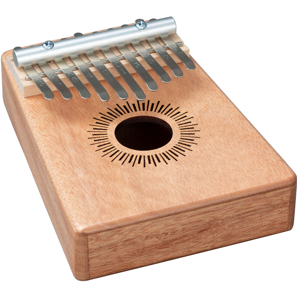 Sela 10-Key Mahogany Kalimba Sound Effect in Natural