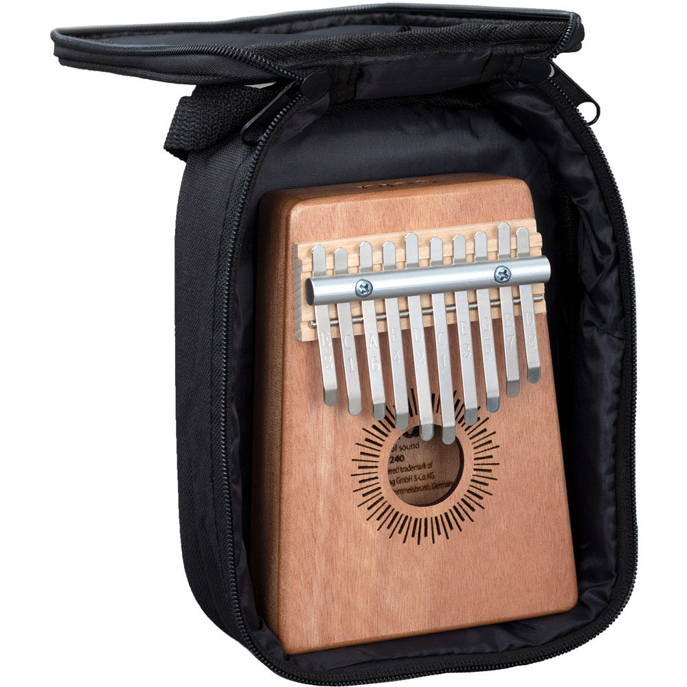 Sela 10-Key Mahogany Kalimba Sound Effect in Natural